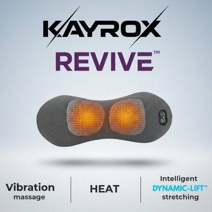 REVIVE™ Tri-active Back Massager for Back Relief and Comfort